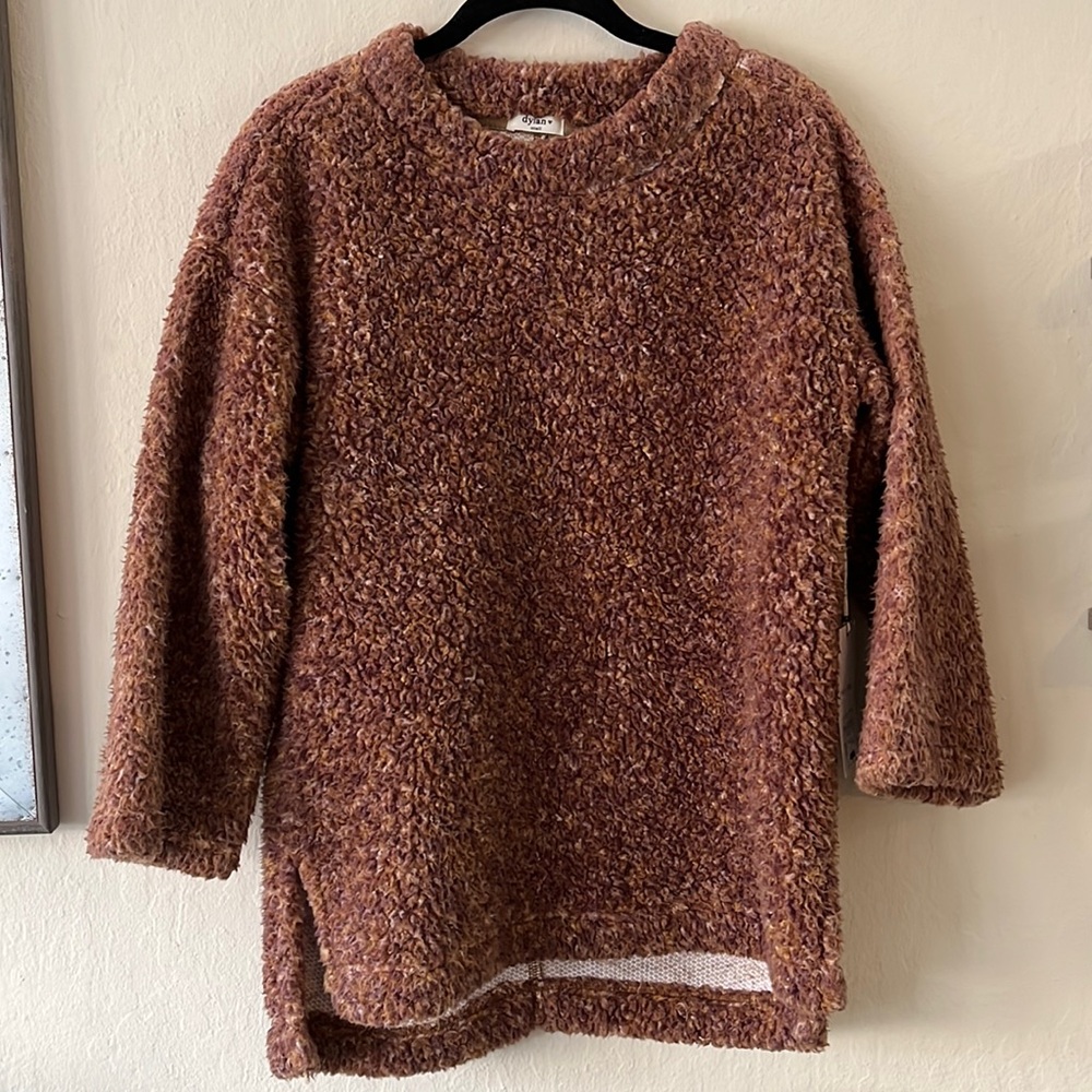 NWT Dylan Mock Neck Soho Sherpa